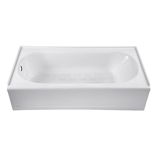 DXV Byrdcliffe Soaking Tub- Left Hand Drain - Projects Model, in Canvas White