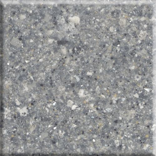 31-in X 22-in Cultured Marble Vanity Top with integral single bowl for 4" Centerset Faucet, In Midnight Chrome