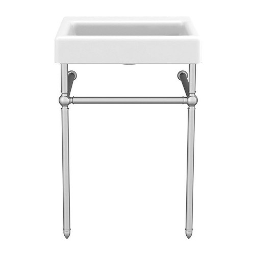 24-in Console, in Satin Brass