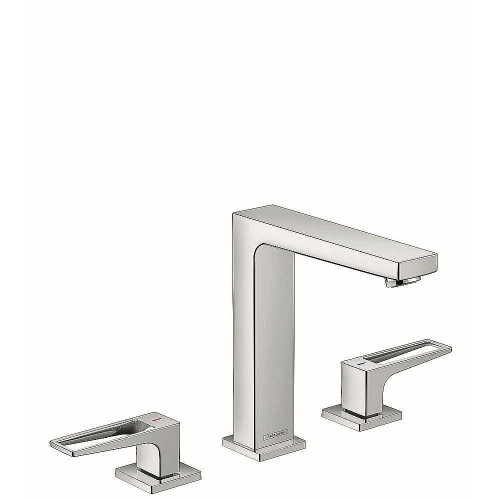 Hansgrohe 74519001 Metropol Widespread Faucet 160 with Loop Handles, 1.2 GPM, In Chrome
