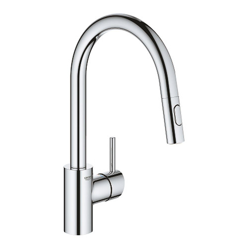 Grohe 32665003 Concetto Single-Handle Dual Spray Pull-Down Kitchen Faucet in Chrome