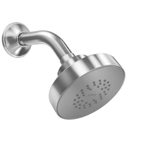 Single Function Rain Shower Head in Polished Chrome, 1.5 GPM