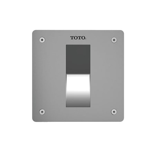 Toto TET3LA31#SS High-Efficiency Concealed Toilet Flush Valve with Back Spud Wall Inlet in Stainless Steel, 1.28 GPF