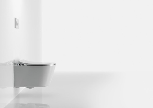 D-Shape Wall-Hung Toilet in Cotton