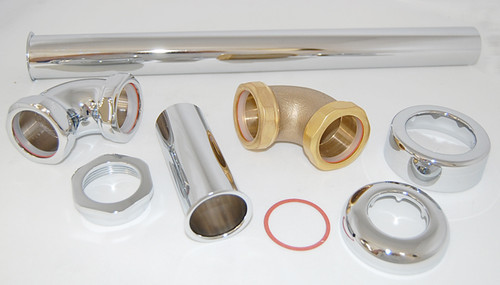 Inlet Type Outlet Tube with Top Spud for VB9RB-32 and VB13RB-32 Flushometers