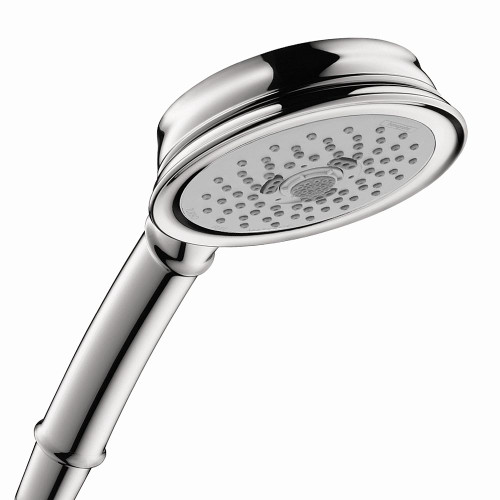 Hansgrohe 04753000 Croma 100 Classic 1.8 GPM 3-Jet Handshower, In Chrome