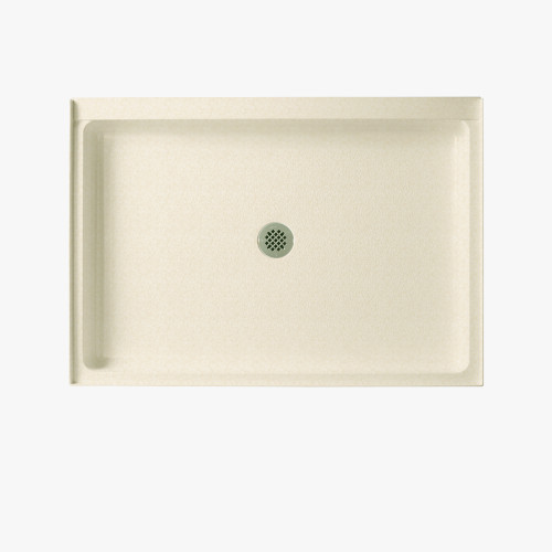 42.375-in W x 34.188-in D x 5.5-in H Solid Surface Shower Base in Cornflower