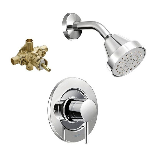 Posi-Temp Eco-Performance Shower Faucet with Trim and 1/2-Inch CC Rough-in in Chrome