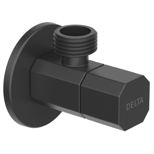 Delta IAO36005-BL Other Ceramic Quarter Turn Angle Valve, Matte Black