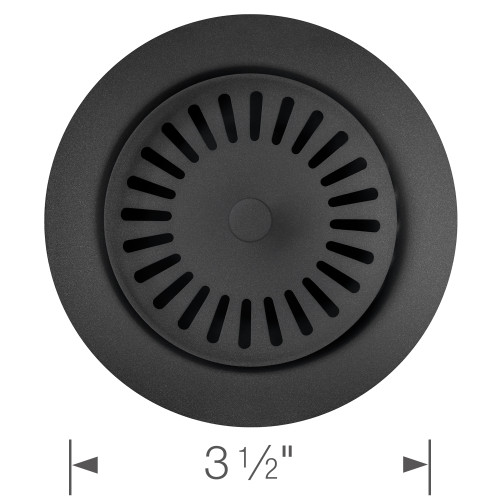 Blanco 240323 Color-Coordinated Metal Basket Strainer in Anthracite