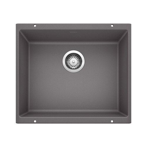 Blanco KA-519049 Precis 21" Single Bowl Sink Kit in Cinder