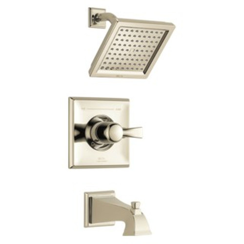 Delta T14451-PN-WE Dryden Monitor 14 Series Tub & Shower Trim, Polished Nickel