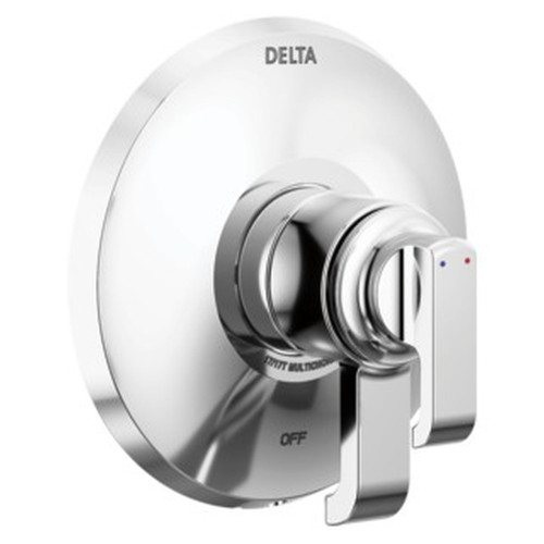 Delta T17089-PR Tetra 17 Series Valve Only Trim, Lumicoat Chrome