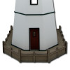 Harbor Island Lighthouse Base Dollhouse Kit