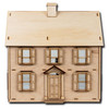 Laser Cut Half Scale Jefferson Dollhouse Kit