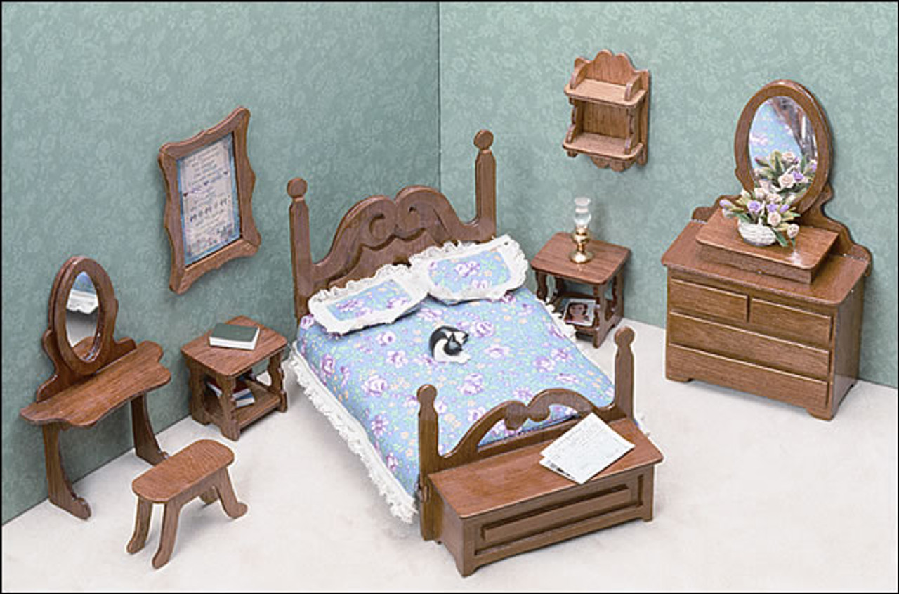 dollhouse and furniture