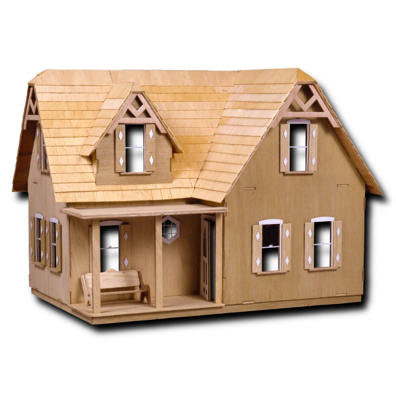 haunted house dollhouse kit