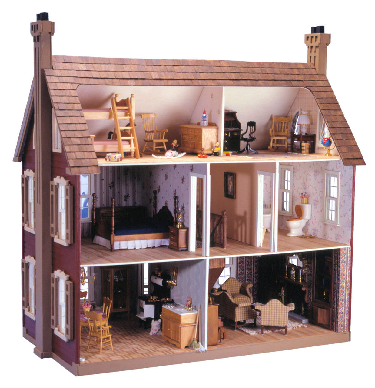 willows wooden dollhouse