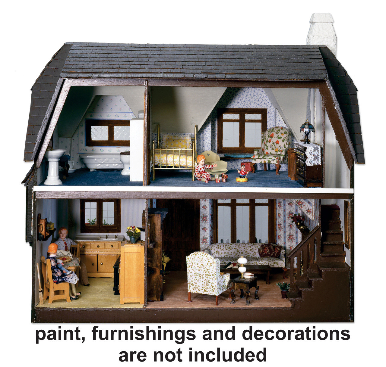 tudor dollhouse kit