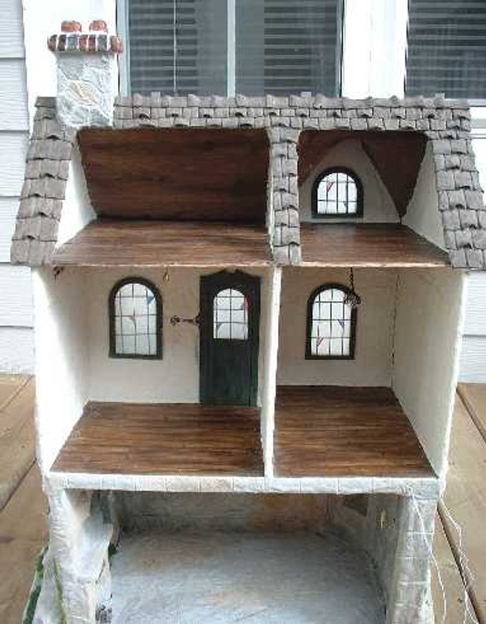 haunted house dollhouse kit