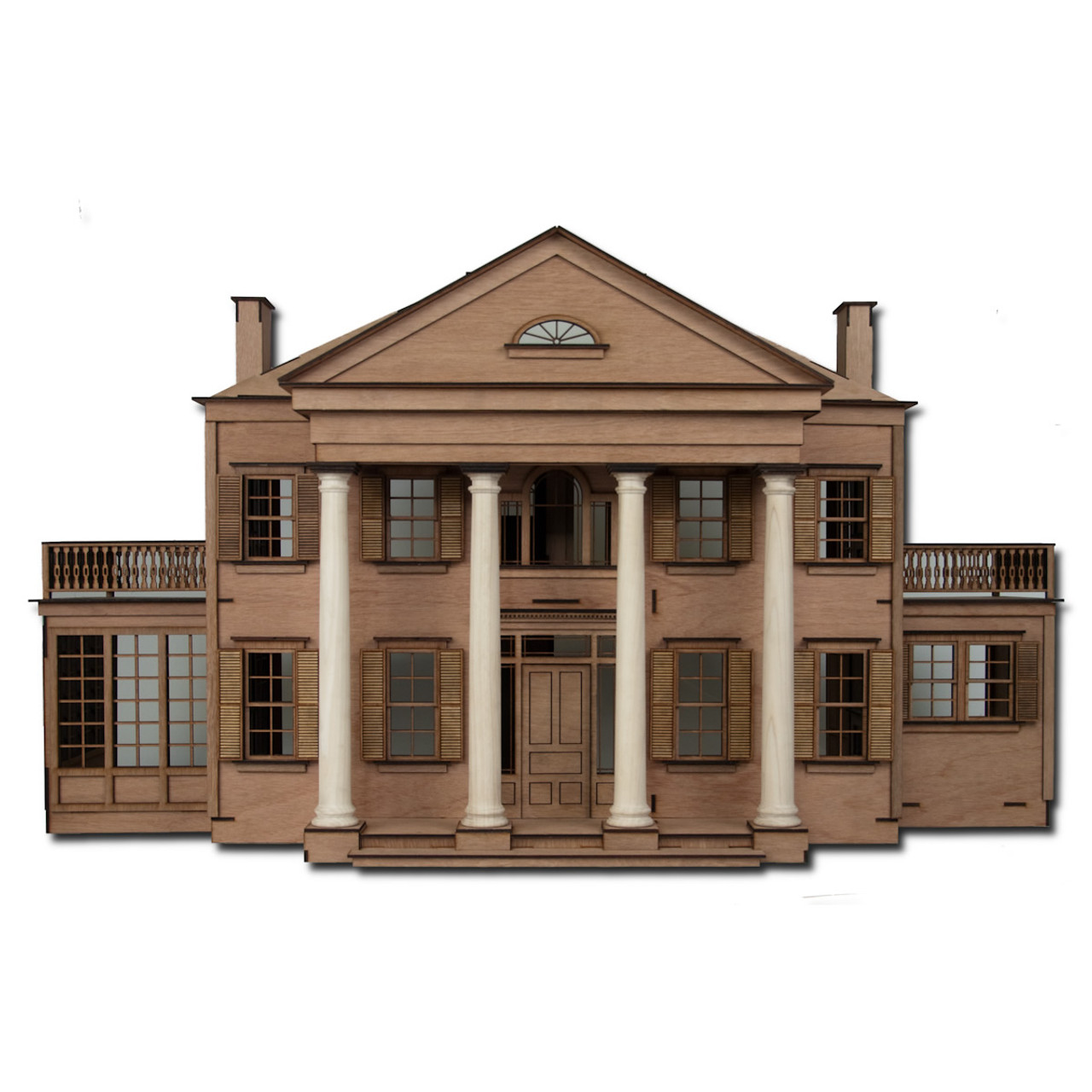 Laser Cut Beaumont Dollhouse Kit