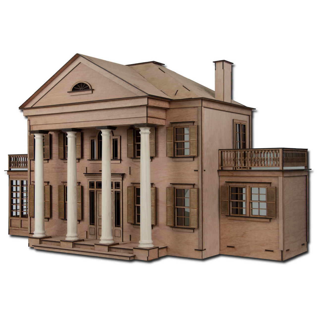 laser cut dollhouse plans