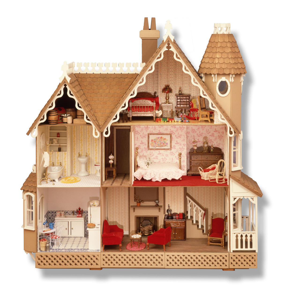 cheap dollhouse kits