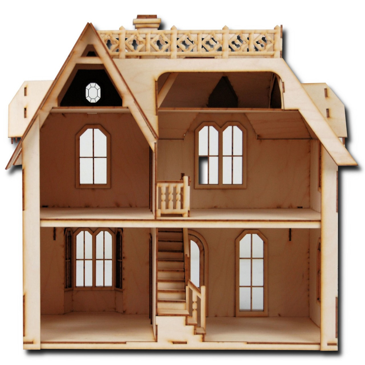 half scale dollhouse kits