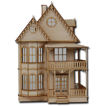 Laser Cut Beaumont Dollhouse Kit