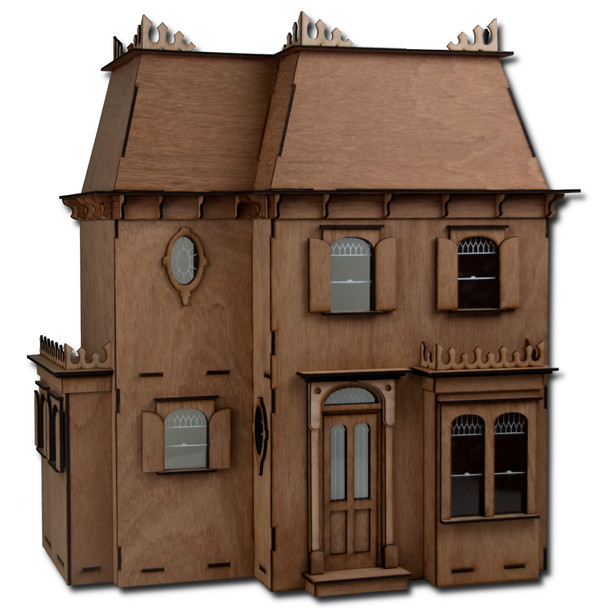 Laser Cut Rosedale Dollhouse Kit