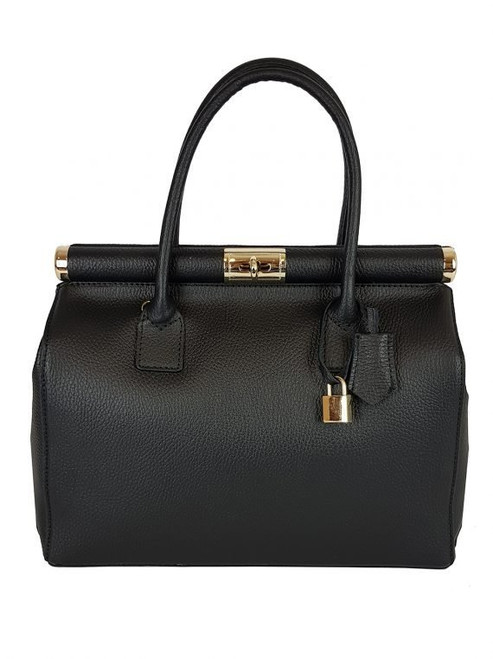 The Woman Sofia Calf Leather Bag for women is produced with high quality leather. Elegant for any occasion, rigid structure. It included two leather handles, a removable and adjustable leather shoulder strap and 4 gold-colored feet on the bottom. Lightweight, large and super spacious.