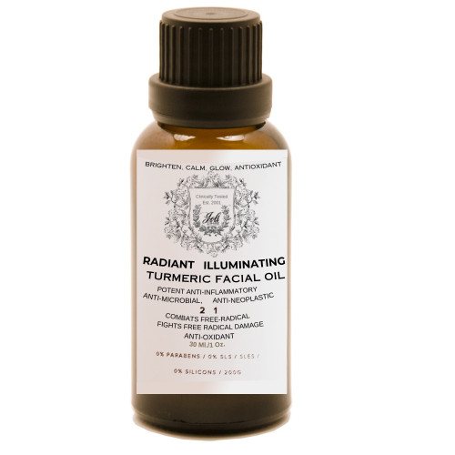 Radiant Illuminating Turmeric Facial Oil - Dehydrated, Dry, Oily, Sensitive - All Skin Types