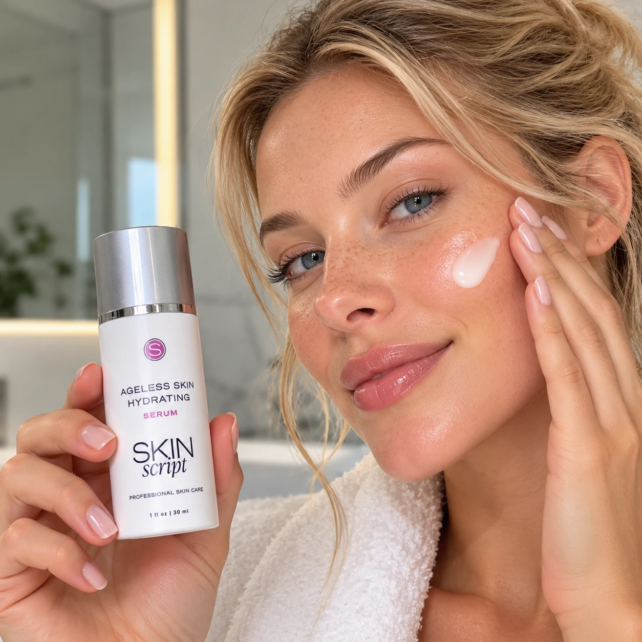 Shop Skin Script Ageless Skin Hydrating Serum