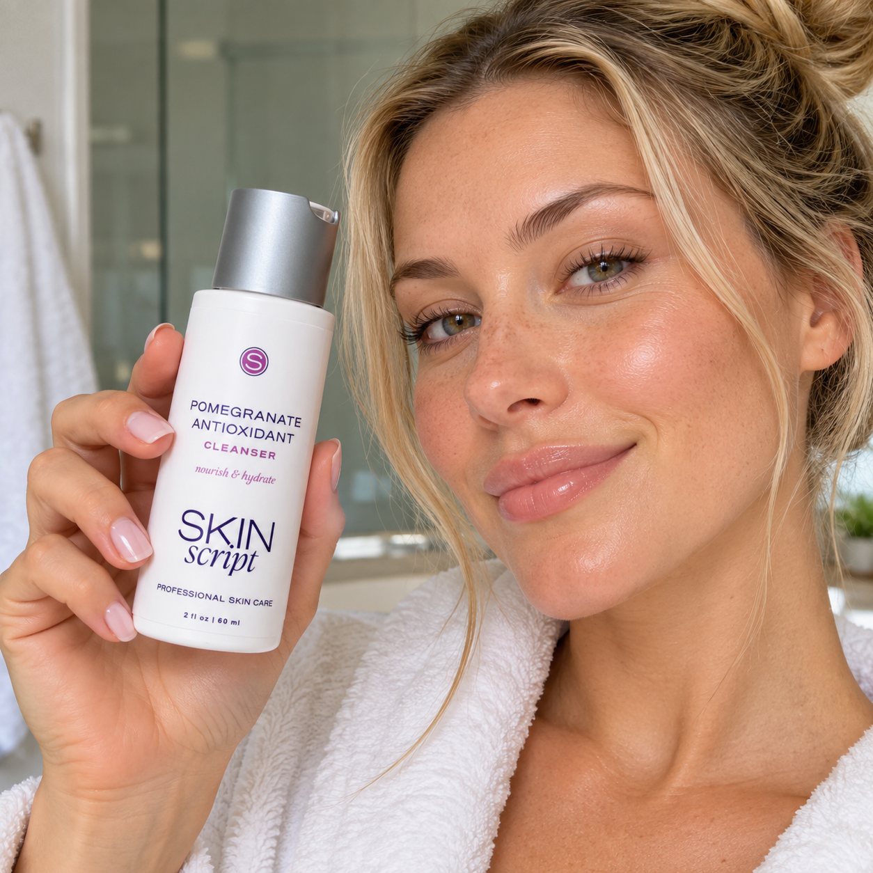 Skin Script Pomegranate Antioxidant Cleanser