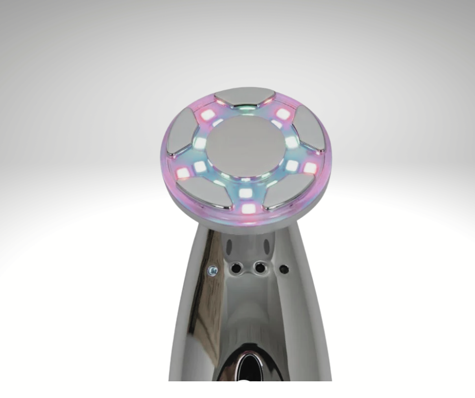 "Time Master Pro device with LED lights for anti-aging