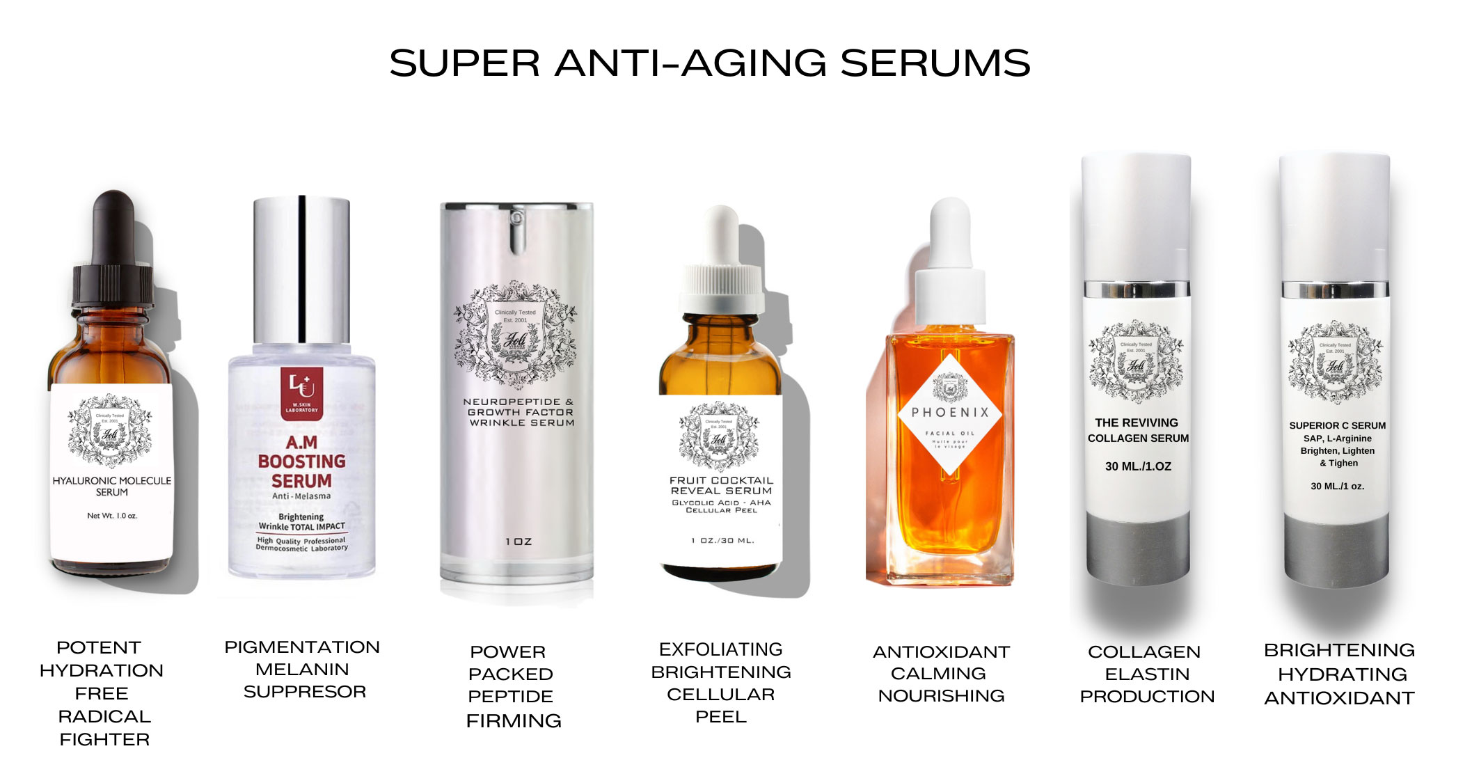 Hydrating Face Serum + Anti-wrinkle Eye Serum