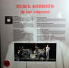 Black Sabbath - The Last Judgement  lp  red vinyl