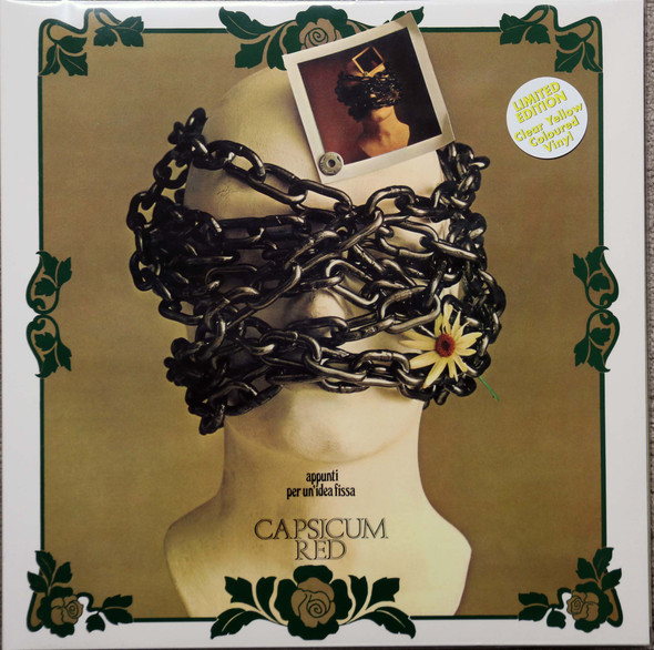 Capsicum Red - Appunti per un'idea Fissa  lp reissue colored vinyl