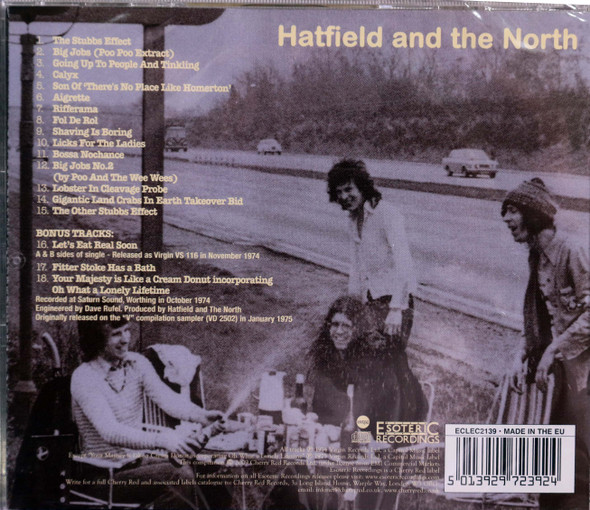 Hatfield & the North - same  (3 bonus) tracks remastered
