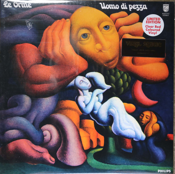 Le Orme - Uomo di Pezza  lp reissue  clear red vinyl