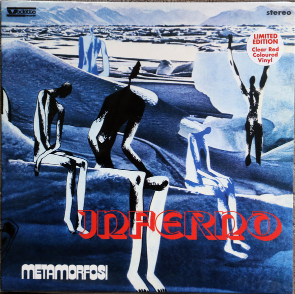 Metamorfosi - Inferno  lp reissue clear red vinyl