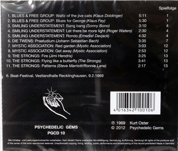 Psychedelic Gems 10 - Recklinghausen Festival 1969 w/Blues & Free Group, Smiling Understatement, The Twens, Mystic Association, and The Strongs