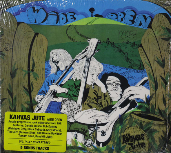 Kahvas Jute - Wide Open 5 bonus tracks remastered