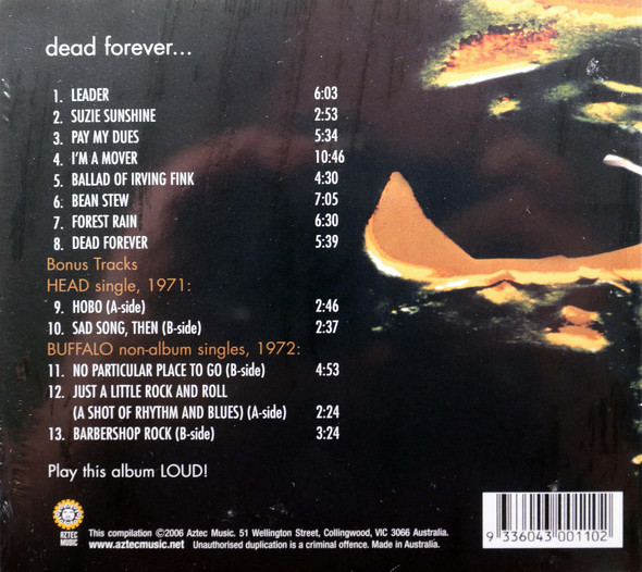 Buffalo - Dead Forever 5 bonus tracks remastered