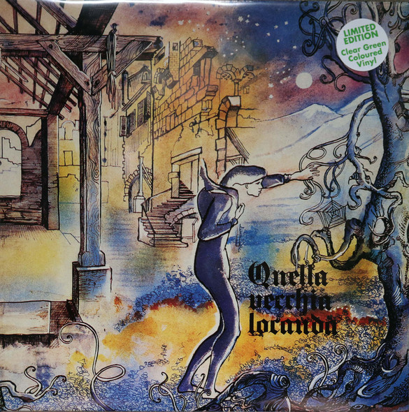 Quella Vecchia Locanda - same clear green vinyl  lp reissue 