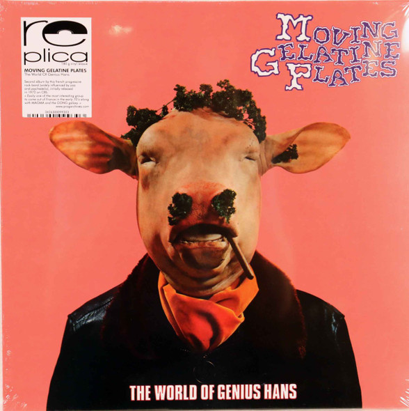 Moving Gelatine Plates - World of Genius Hans 180 gram lp reissue 