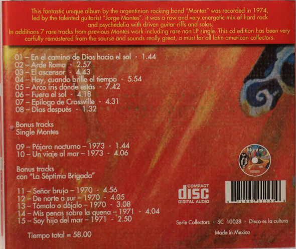 Montes - Cuando Brille El Tiempo 7 bonus tracks