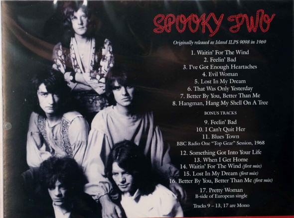 Spooky Tooth - Two  remastered 9 bonus tracks