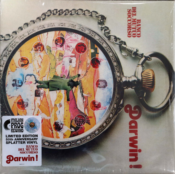 Banco del Mutuo Soccorso - Darwin!  50th anniversary lp reissue splatter vinyl