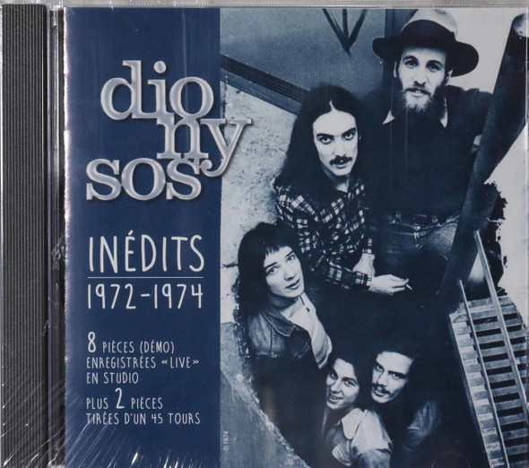 Dionysos - Inedits 1972-1974   put out by band 250 pressed